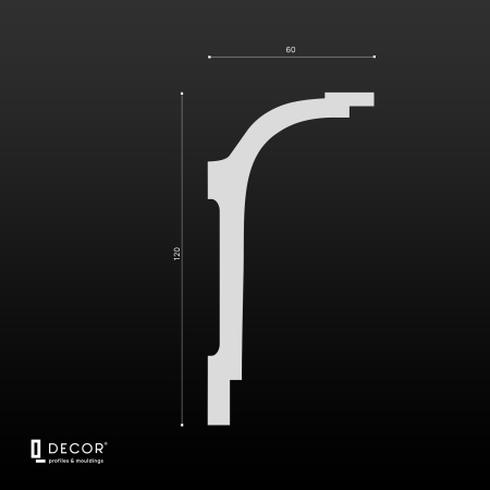Карниз Q Decor CX120